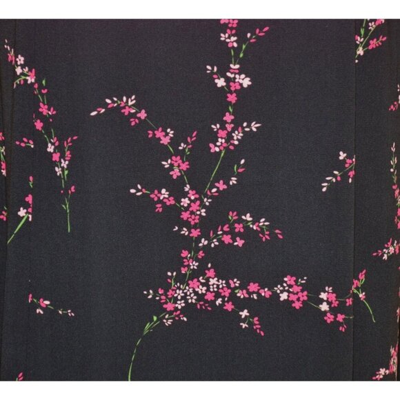 Studio 1 Ladies 2 Piece Pink Jacket & Black Dress 14 Maxi Retro Church Career - Picture 9 of 11